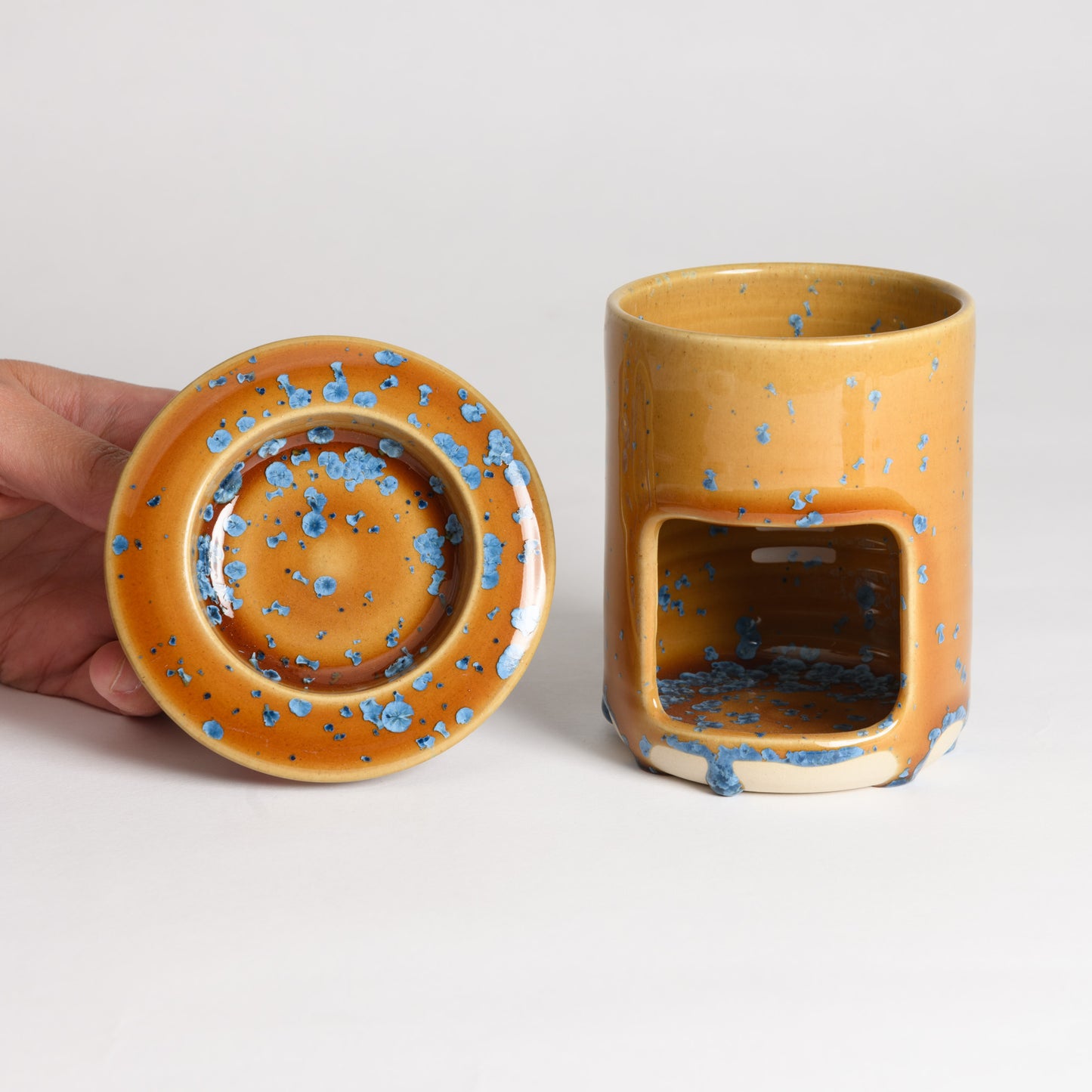 Oil/Wax Burner - Crystal Amber