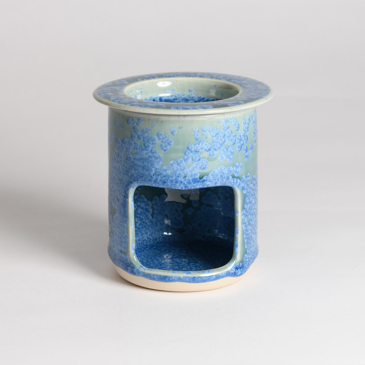 Oil/Wax Burner - Crystal Teal