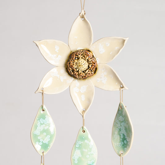 Ornament - Flower Pendant - Natural