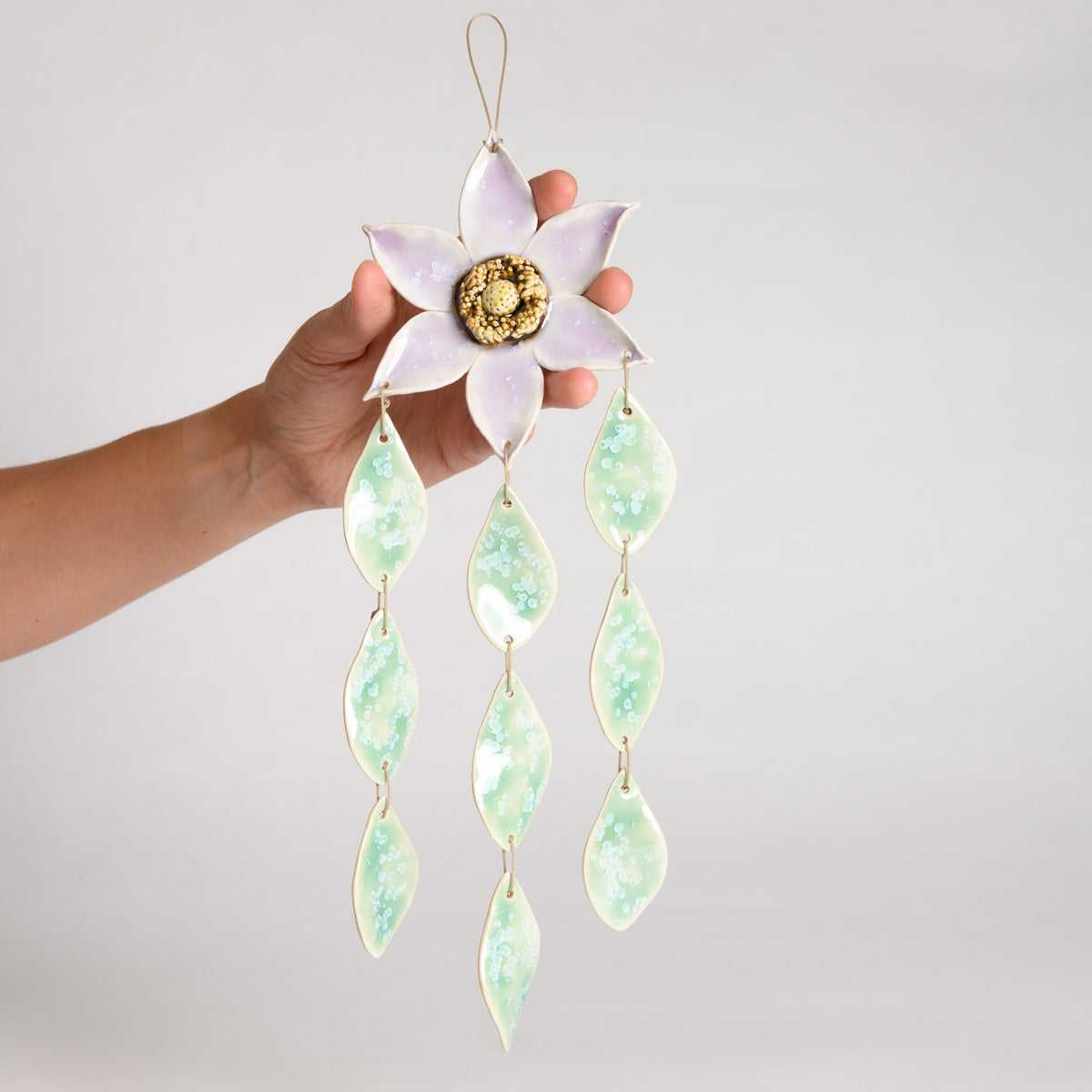 Ornament - Flower Pendant - Lilac