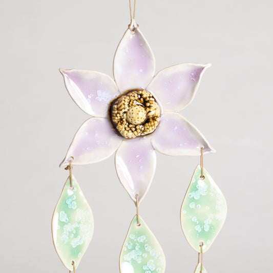 Ornament - Flower Pendant - Lilac