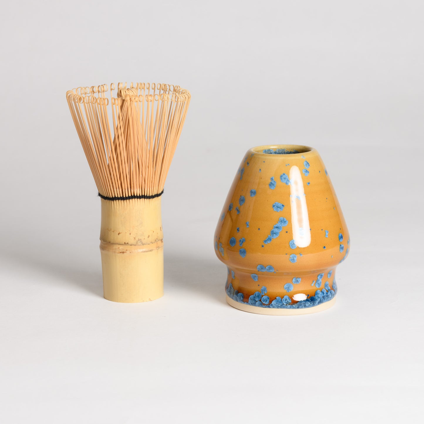Matcha Whisk Holder - Crystal Amber