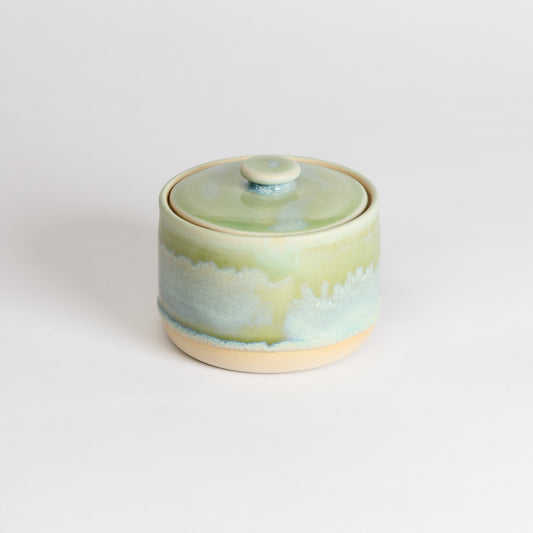 Salt/Sugar Pot - Seafoam