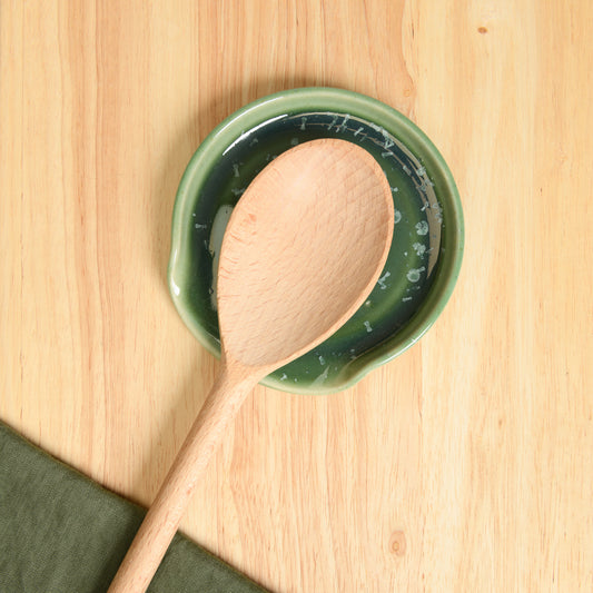 Spoon Rest - Crystal Moss