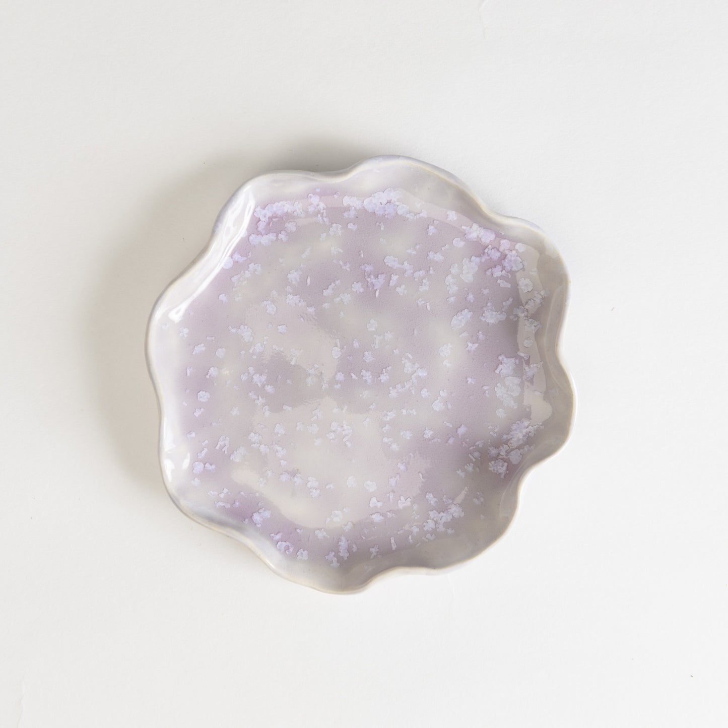 Jewellery Dish Wavy - Crystal Lilac