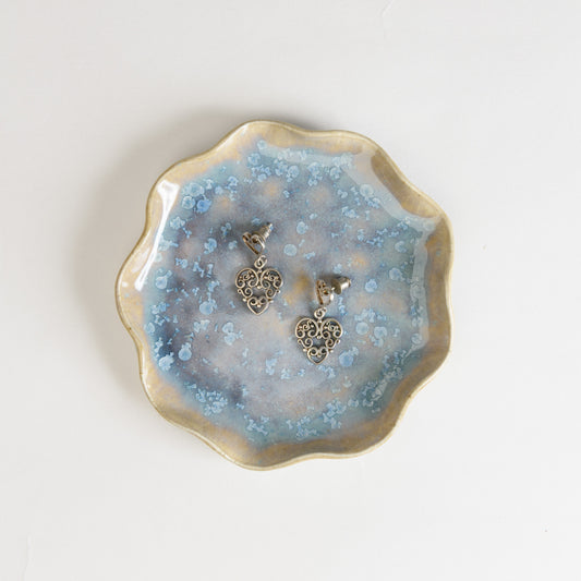 Jewellery Dish Wavy - Mermaid Moonstone
