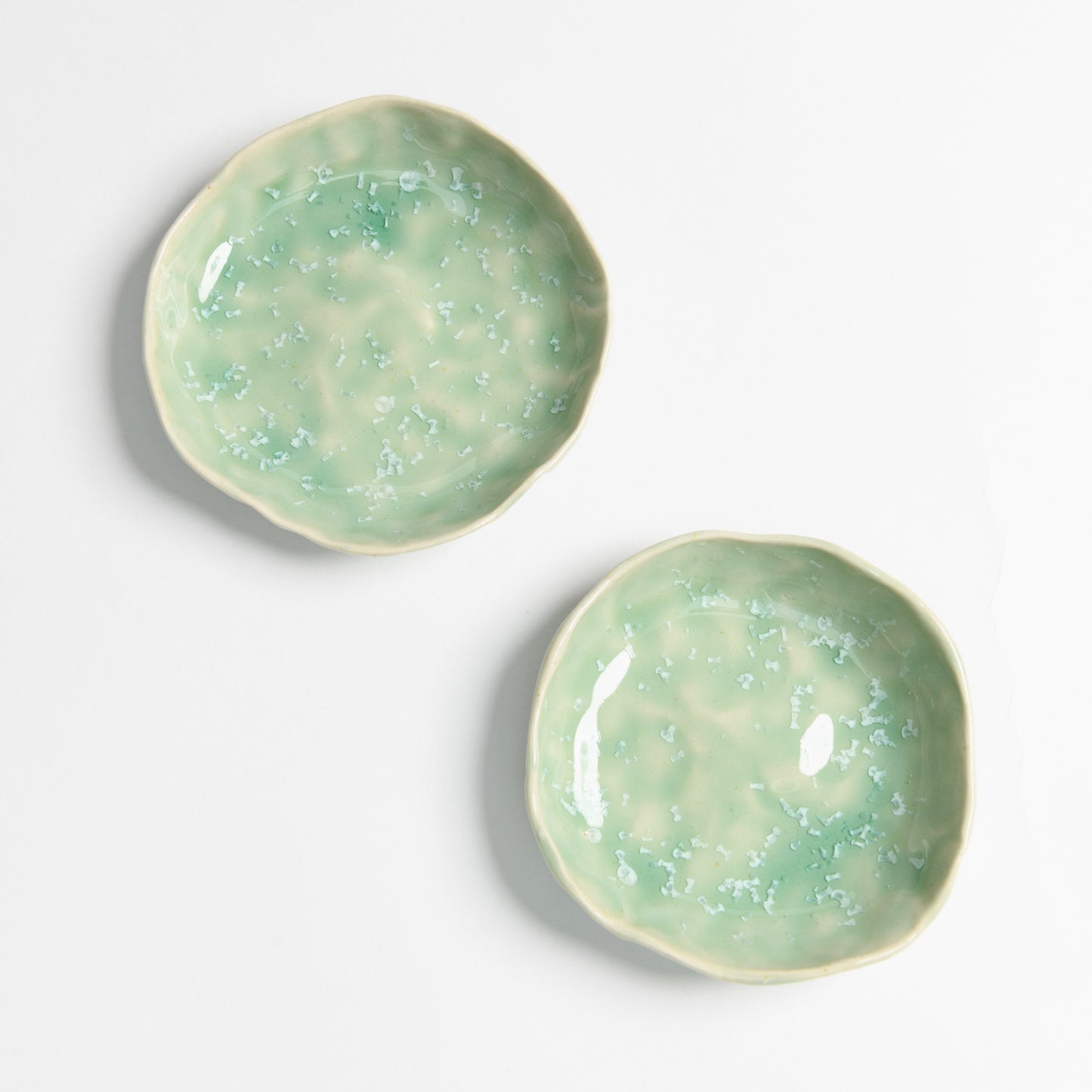 Jewellery Dish - Crystal Green