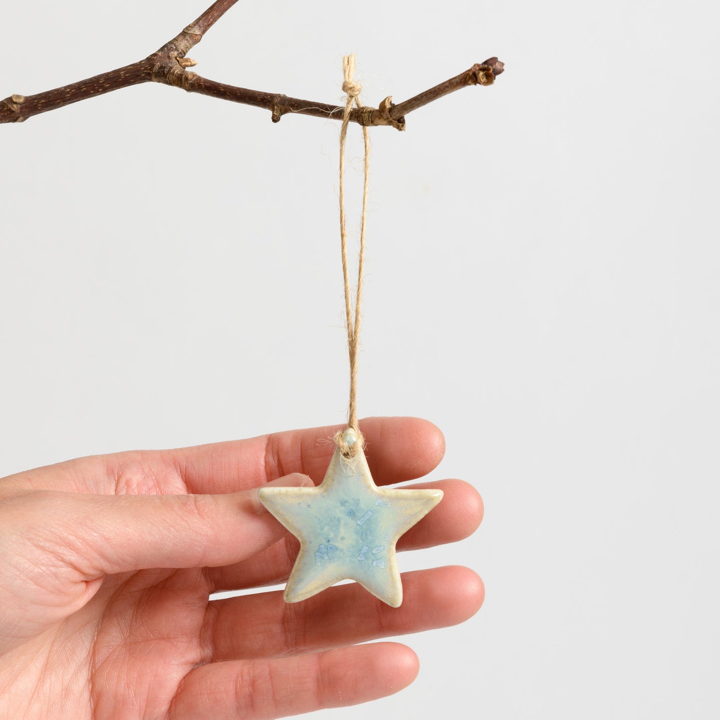 Christmas Ornament - Star - Mermaid Opal