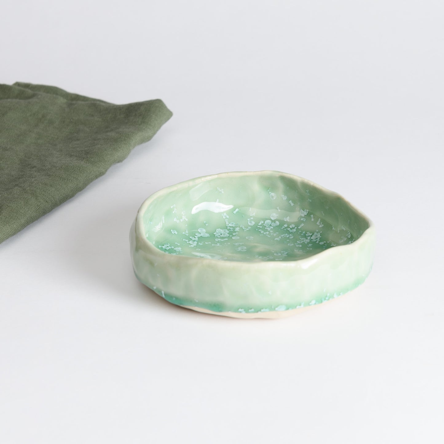 Snack Bowl - Crystal Green